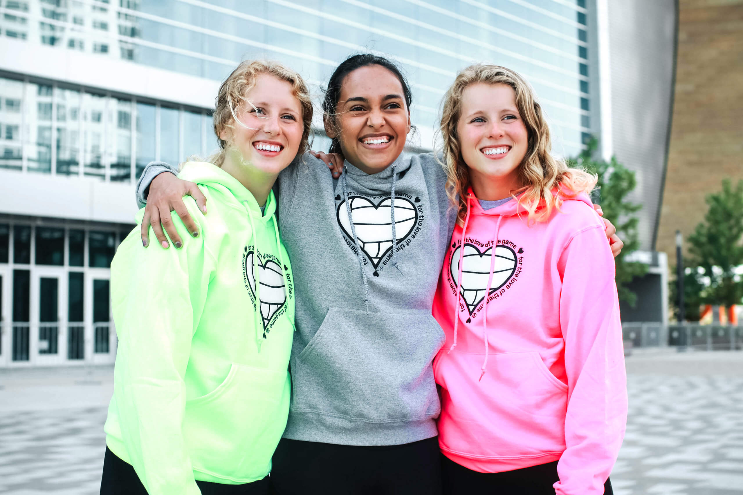 Volleyball hoodies for players and fans